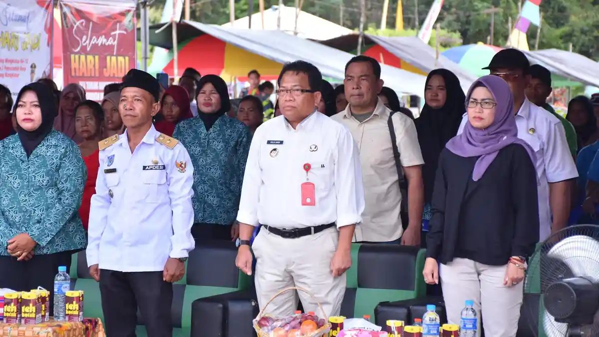Hadiri HUT Desa Tumbang Mangkutup, Pj Bupati Kapuas Minta Jalankan Program Prioritas dan Masyarakat