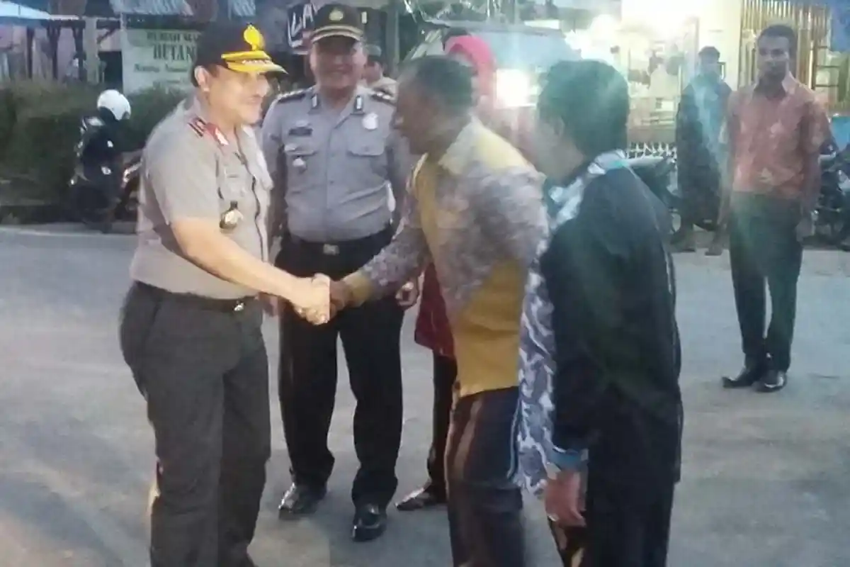 Bupati Ngada Jemput Kapolda Nusa Tenggara Timur di Watujaji