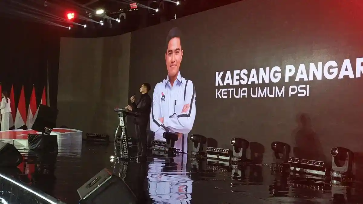 Kaesang Cari Sosok Bapak J Saat Buka Rakernas PSI: Ketua Dewan Pembinanya di Mana, Belum Datang?