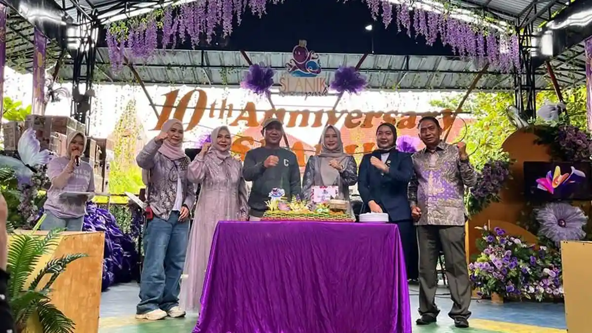 Anniversary ke-10 Slanik Waterpark Lampung, Komitmen Jadi Penggerak ...