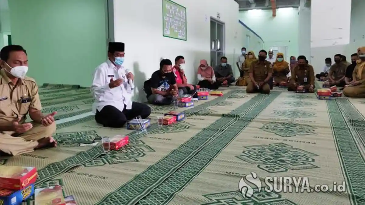 Wabup Gresik Pimpin Doa Bersama di Pondok Observasi dan Rehabilitasi Pasien Covid-19