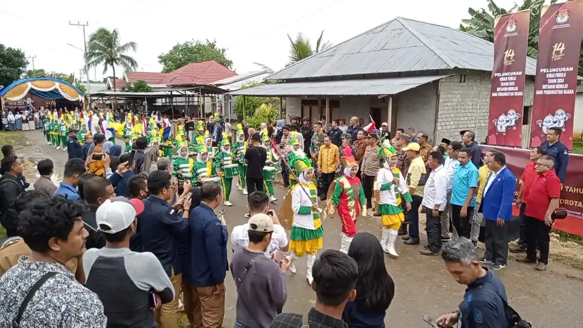 Morotai Jadi Lokasi Peluncuran KIRAB Pemilu 2024, Muhammad Umar Ali: Terima Kasih KPU RI