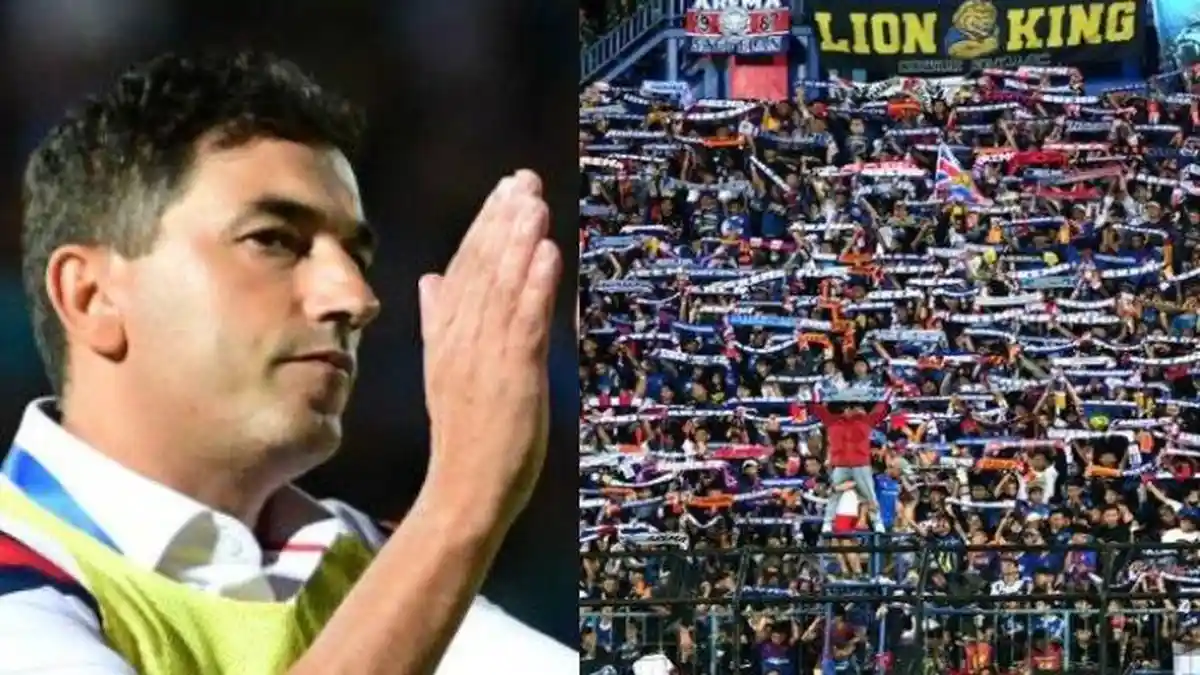 Arema FC Resmi Pecat Eduardo Almeida, Ini Penggantinya - Suryamalang.com