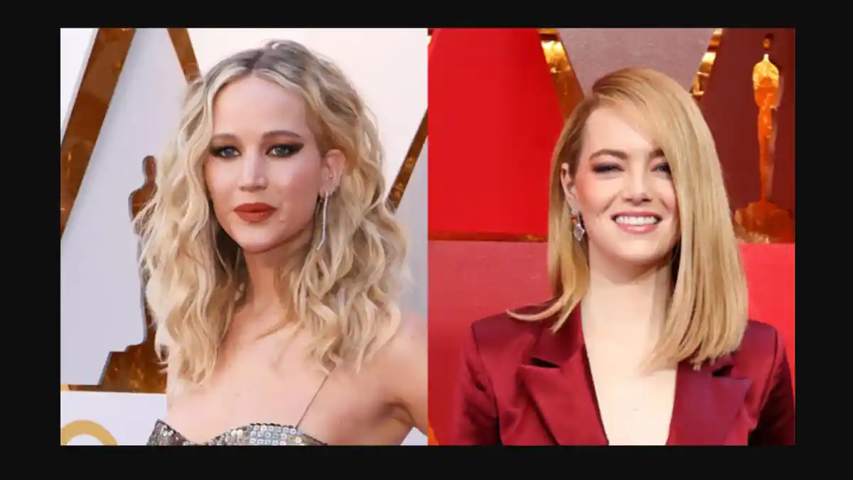 Jennifer Lawrence Tertawa Gembira Saat Emma Stone Disindir di Oscar 2018, Netizen Sebut BFF!