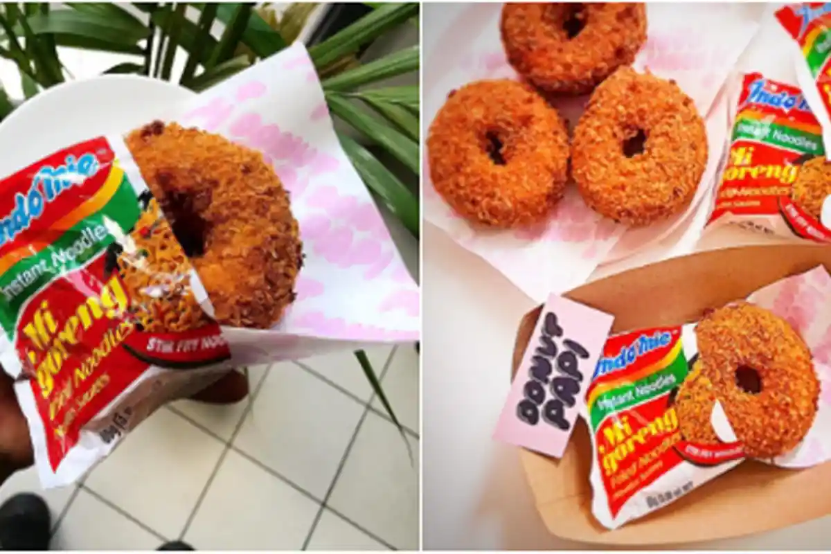 Lupakan Es Kepal Milo, Kini Ada Donat Indomie Goreng yang Lagi Hits di Australia, Ini Penampakannya