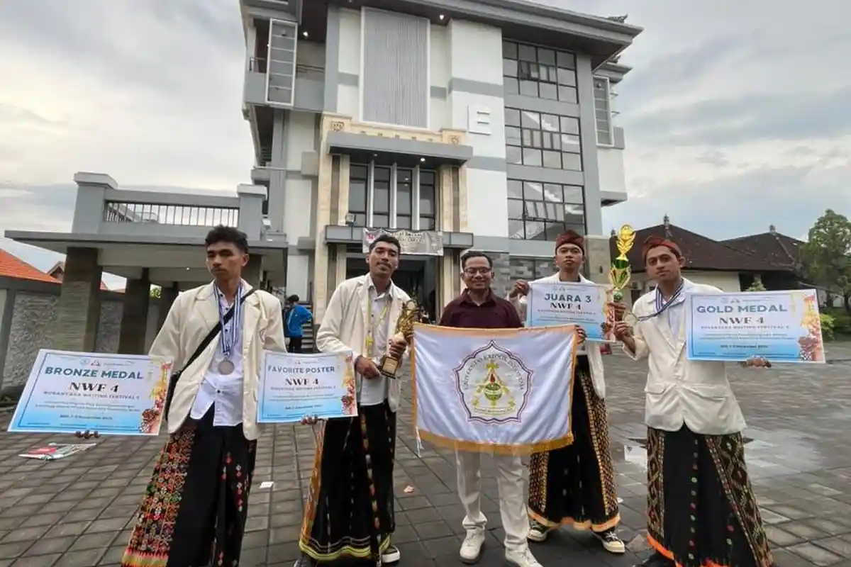 Unika Santu Paulus Ruteng Raih Banyak Penghargaan Dalam Nusantara Writing Festival