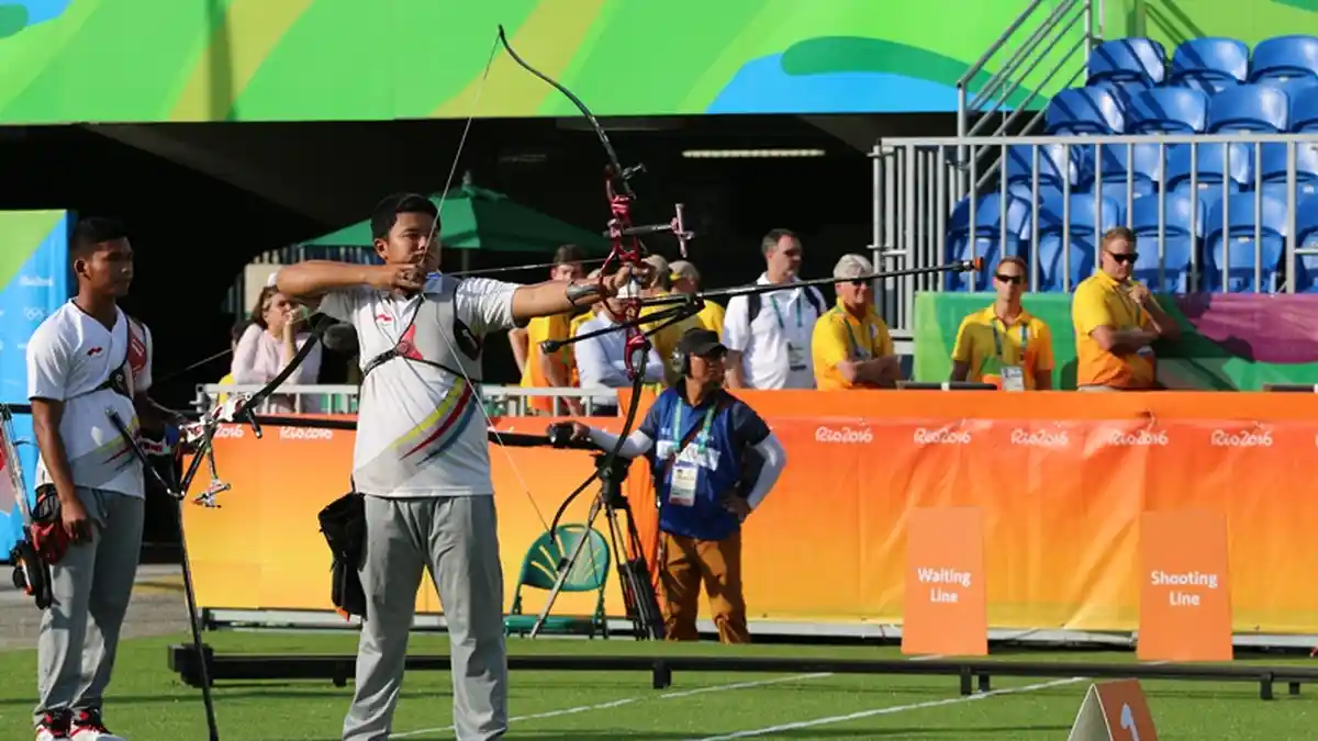 Hendra Purnama, Pemanah Indonesia Tersisih di Putaran Pertama