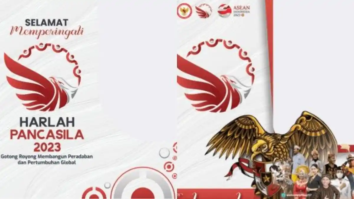 20 Twibbon Peringati Hari Pancasila 2024, Gambar Kualitas HD Terbaru, Cocok jadi Feeds IG