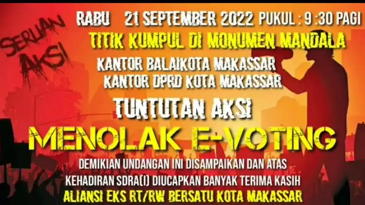 Kepala Keluarga Wajib Download Aplikasi Pemilu Raya Makassar