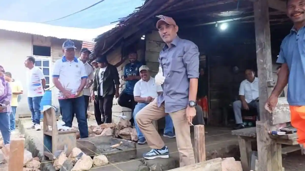 4 Warga Desa Nurweda Halmahera Tengah Maluku Dapat Bantuan Rumah Layak Huni