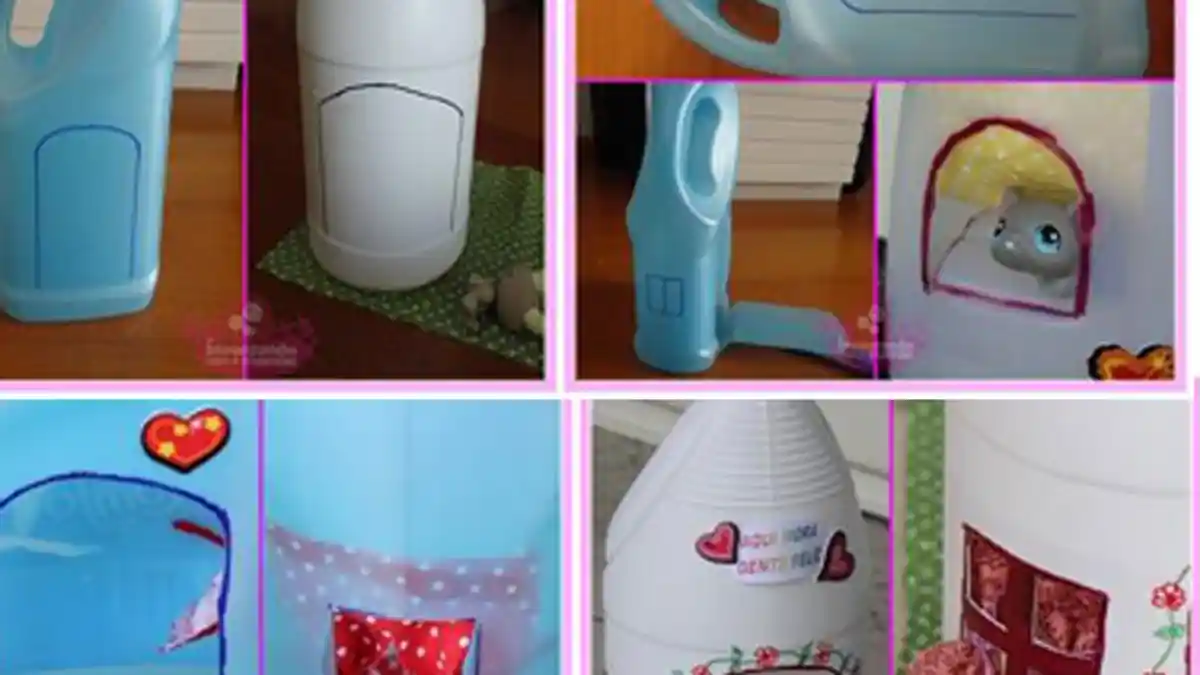 Jangan Buang Botol Bekas! Cukup Poles Sedikit Jadikan Mainan si Kecil