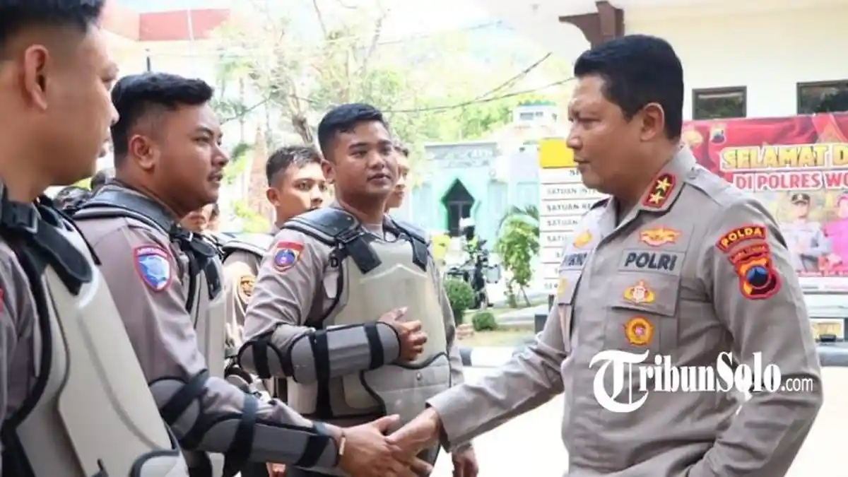Kapolda Jateng Irjen Ribut Hari Wibowo Tiba-tiba Datangi Mapolres Wonogiri, Ada Apa?