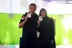 Agus dan Annisa Pohan Nyoblos