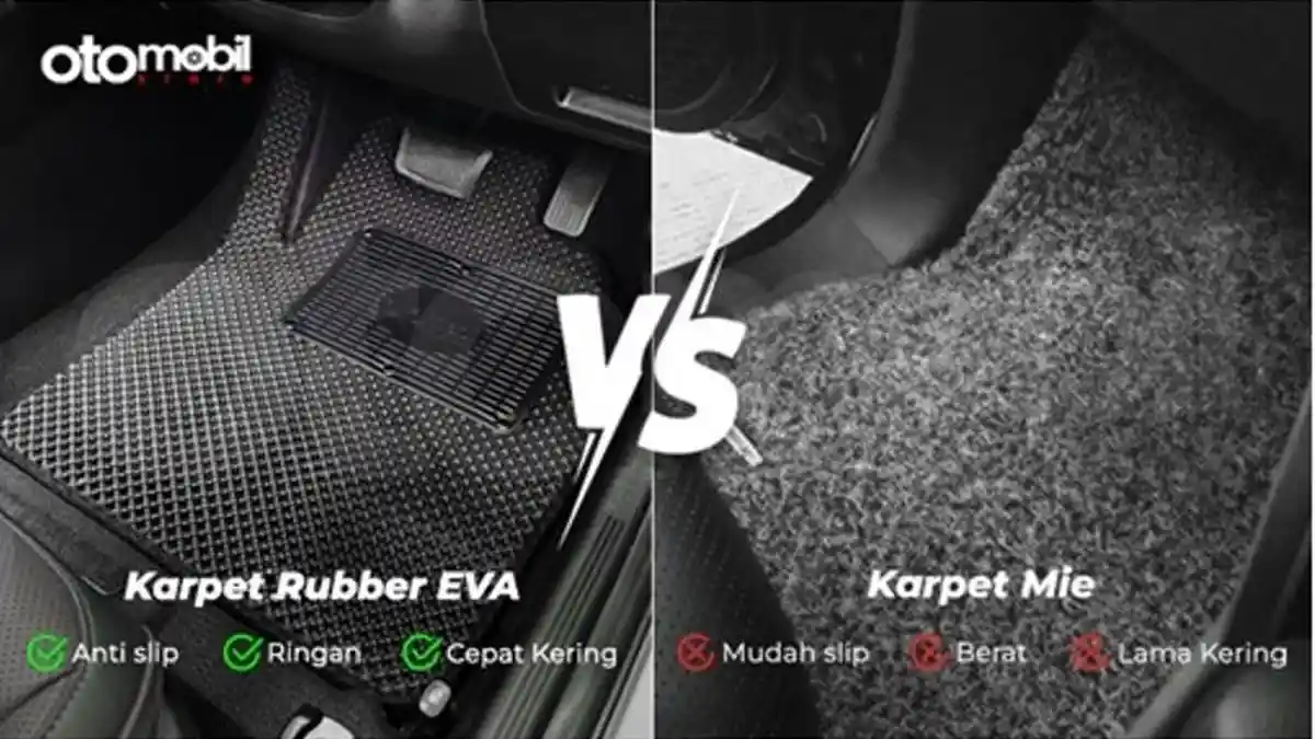 Manfaat Bahan Rubber EVA pada Karpet Mobil Premium Otomobil Store