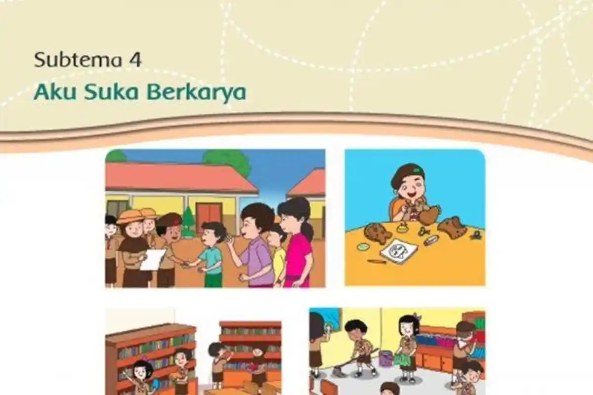 Jawaban Tugas Soal Tema 8 Kelas 4 Subtema 4 Semester 2 Tentang Aku Suka Berkarya Pilihan Ganda