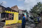 Angin dan Material Cepat Terbakar Menghambat Pemadaman Kebakaran di Kota Jambi