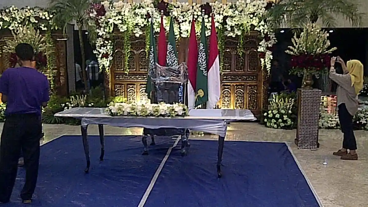 Sambut Raja Salman, DPR Disulap Pakai Sentuhan Adat Jawa