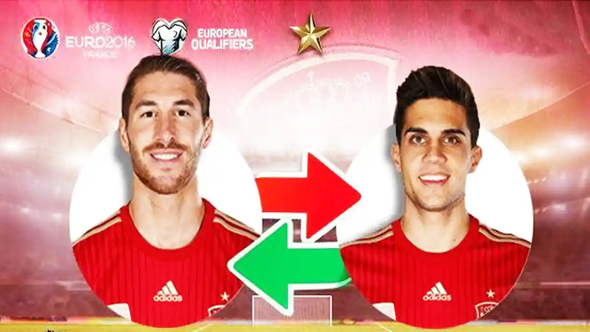 Del Bosque Coret Sergio Ramos dan Panggil Marc Bartra ke Timnas Spanyol