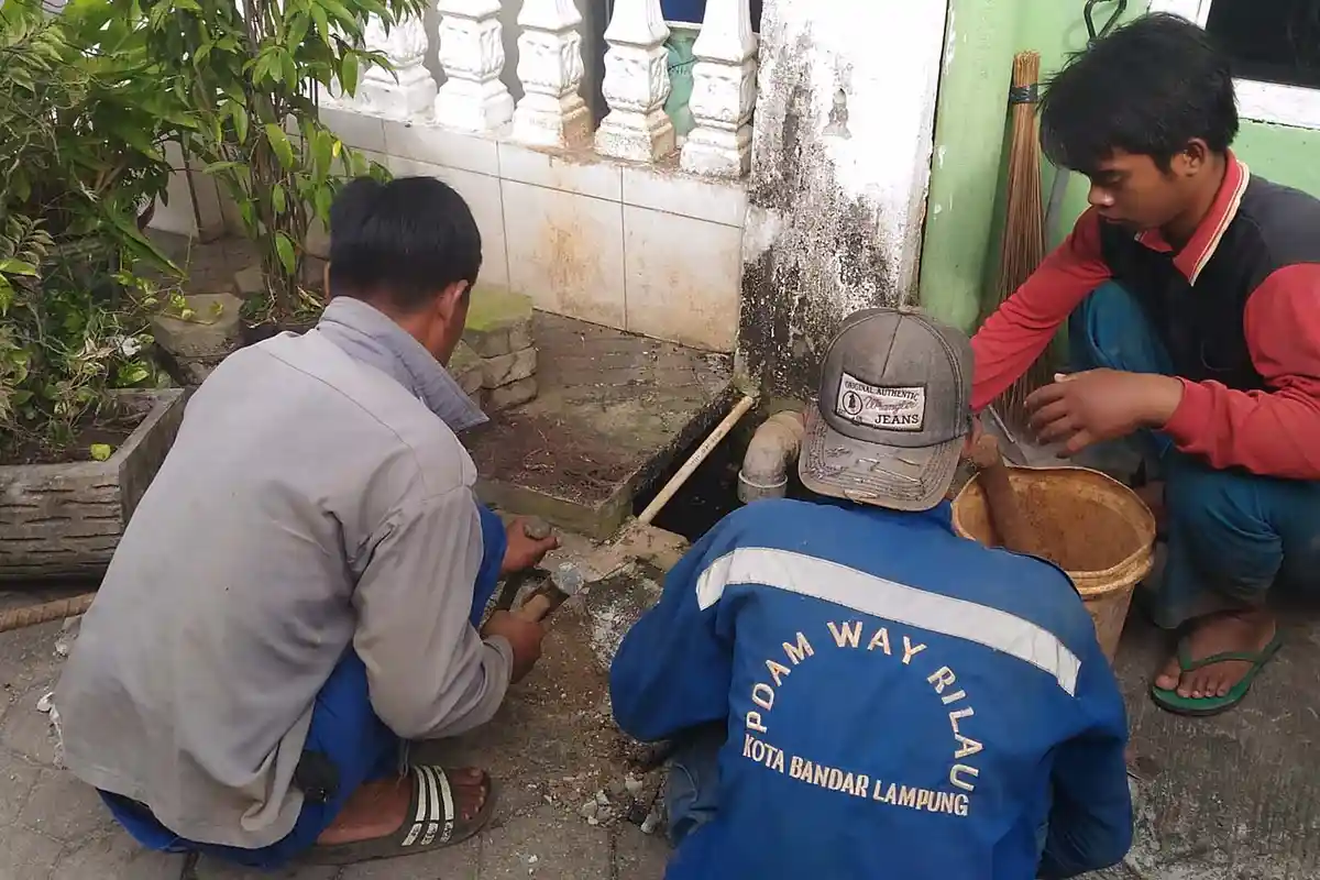 Dua Hari Air PDAM Mati di Kampung Sawah