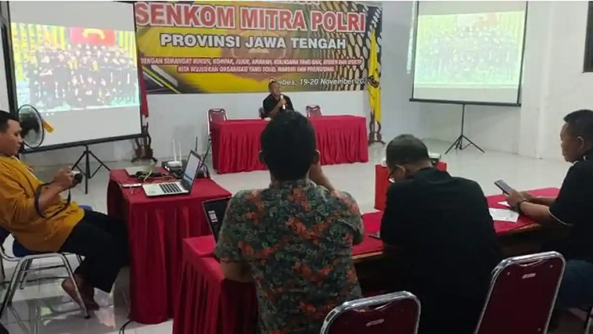 Senkom Mitra Polri Jateng Gelar Rakerprov 2022, Guntur : Jadikan Senkom Solid, Mandiri & Profesional