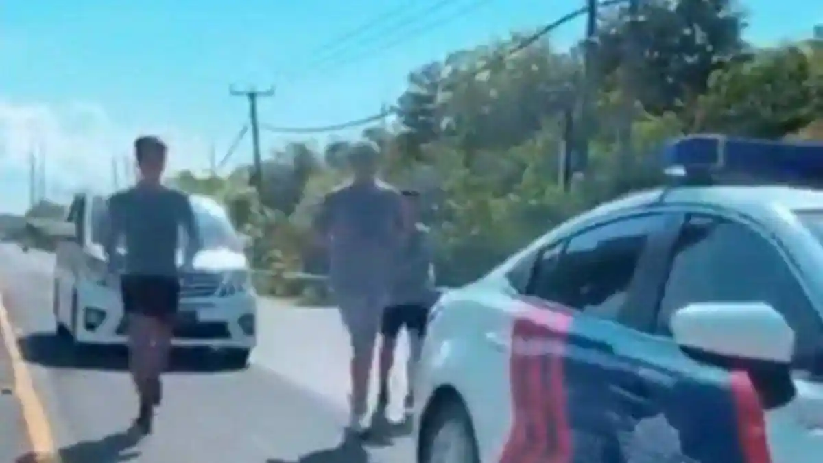 Viral 3 Pria Joging Dikawal Mobil PJR Polisi, Diduga Cucu Konglomerat
