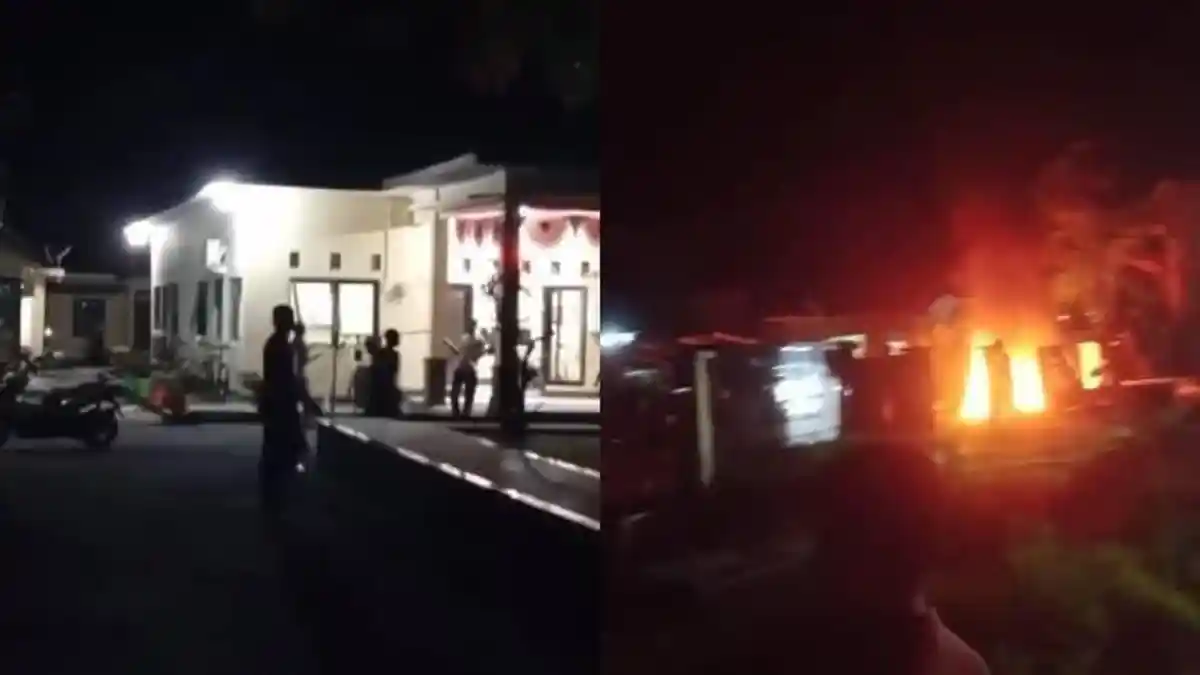 Pemicu Kantor Polisi di NTB Diserang Massa hingga Terjadi Aksi Pembakaran