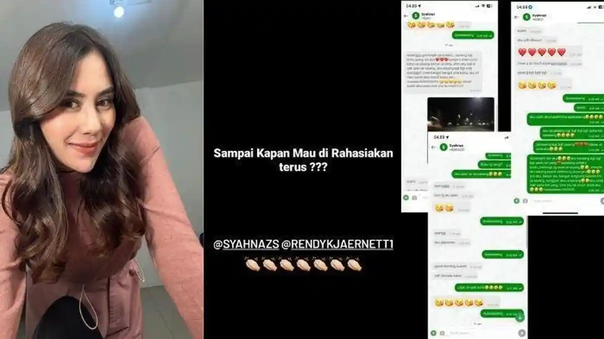 Syahnaz Sadiqah Adik Raffi Ahmad Diduga Selingkuh dengan Pria Beristri