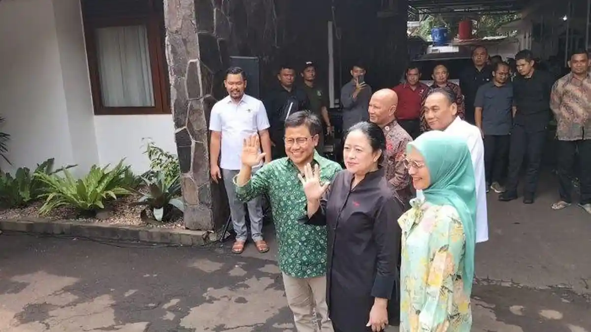 Puan Maharani Bertemu Cak Imin, Makan Siang Sambil Bahas Pilpres 2024