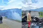 BREAKING NEWS: Pangkalan Gas Elpiji di Bintang Aceh Tengah Terbakar, Kabel Listrik dan Telkom Putus