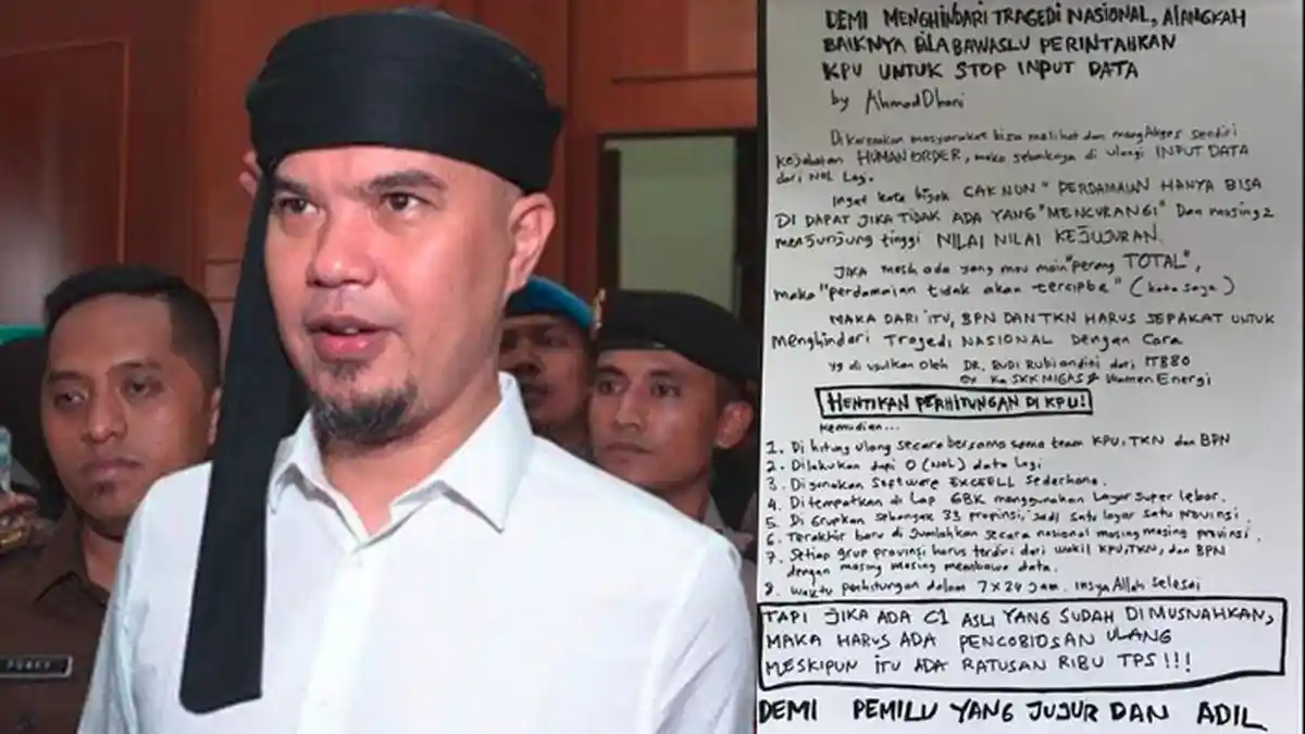 Meski Meraih 35 Ribu Suara, Ahmad Dhani Tetap Tidak Lolos ke Senayan, Juga Tiga Artis Ternama ini