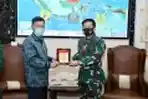 Panglima TNI Terima Audiensi Dirut BNI