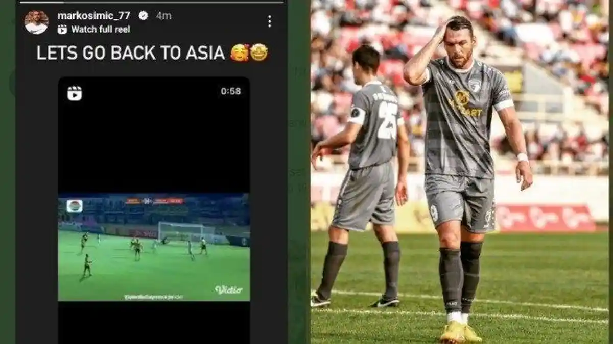 KABAR TERKINI Marko Simic, Eks Striker Persija Beri Sinyali Kembali ke Liga 1, Bali United?