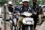 Nur Mahmudi Naik Motor ke KPK