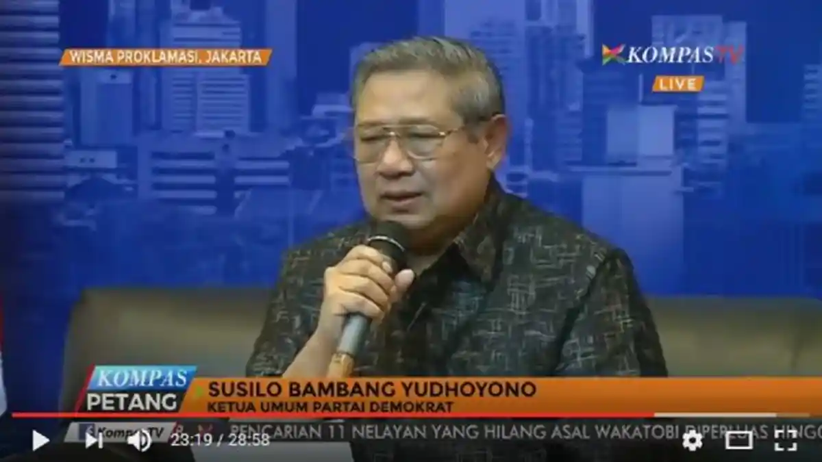 Dituduh Dalang Kerusuhan, SBY Prihatin :Mudah-mudahan Negara Kita Makin Baik