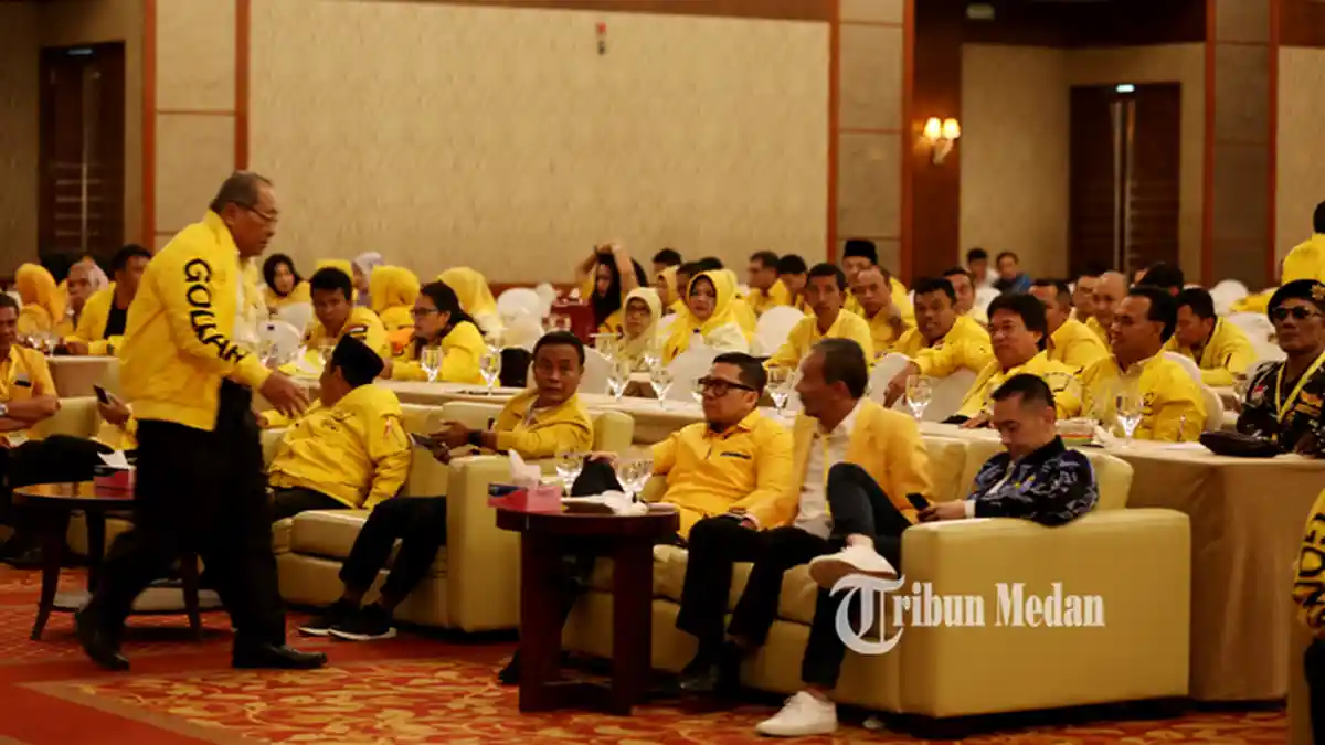 BERITA FOTO Musda DPD Partai Golkar Sumut, Yasir Ridho Lubis Terpilih Memimpin Golkar Sumut - musda-partai-golkar.jpg