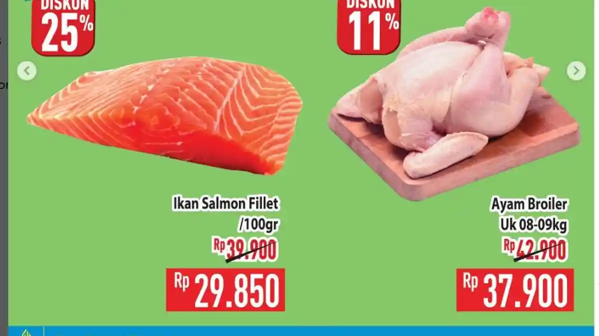 PROMO Hypermart Besok 6 September 2023: Kebutuhan Dapur IRIT, Salmon Fillet Disc 25 Persen