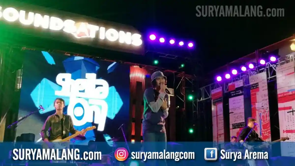 Sheila On 7 dan Stars and Rabbit Kompak Lompat-lompat di Kota Batu