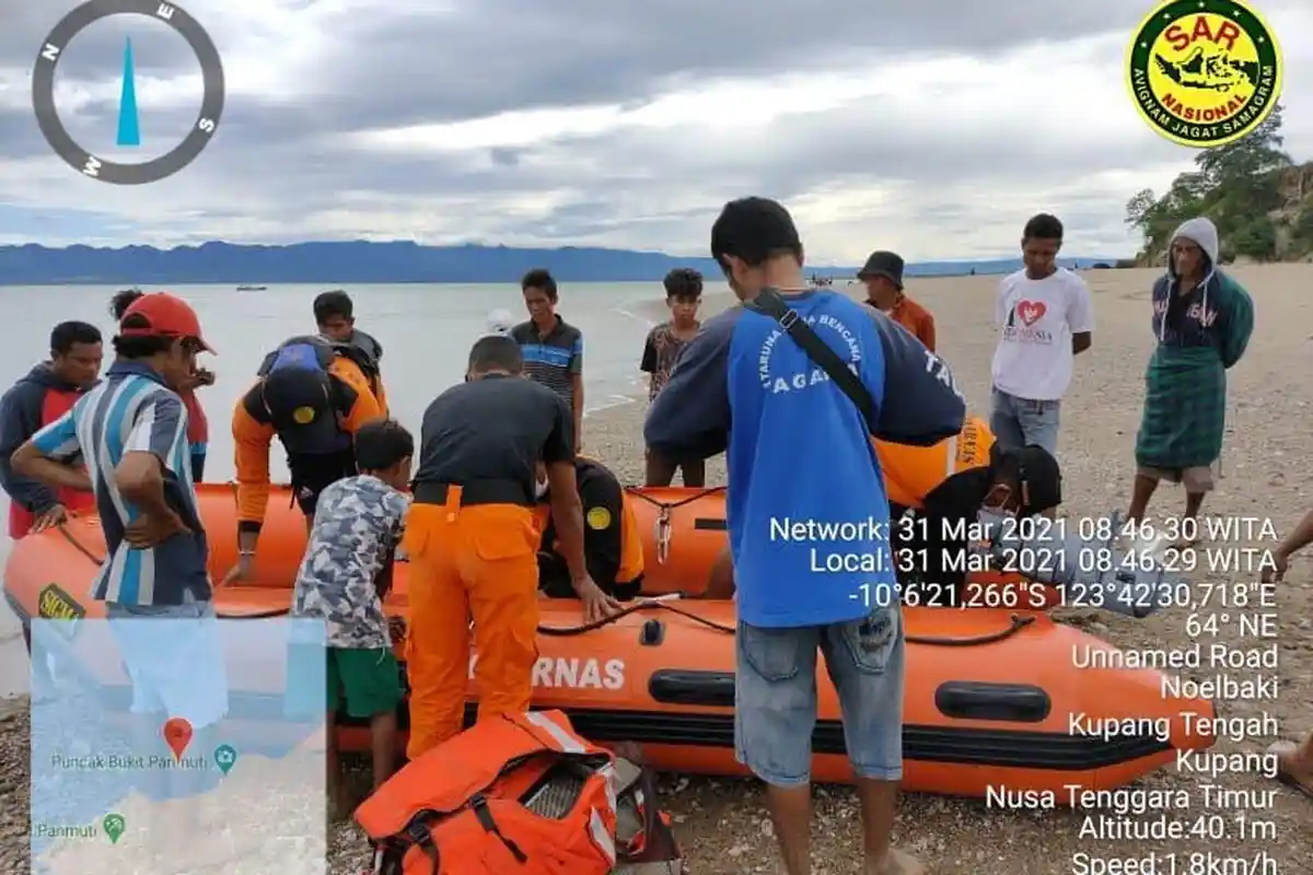 Seorang Nelayan di Kupang Hilang Saat Melaut