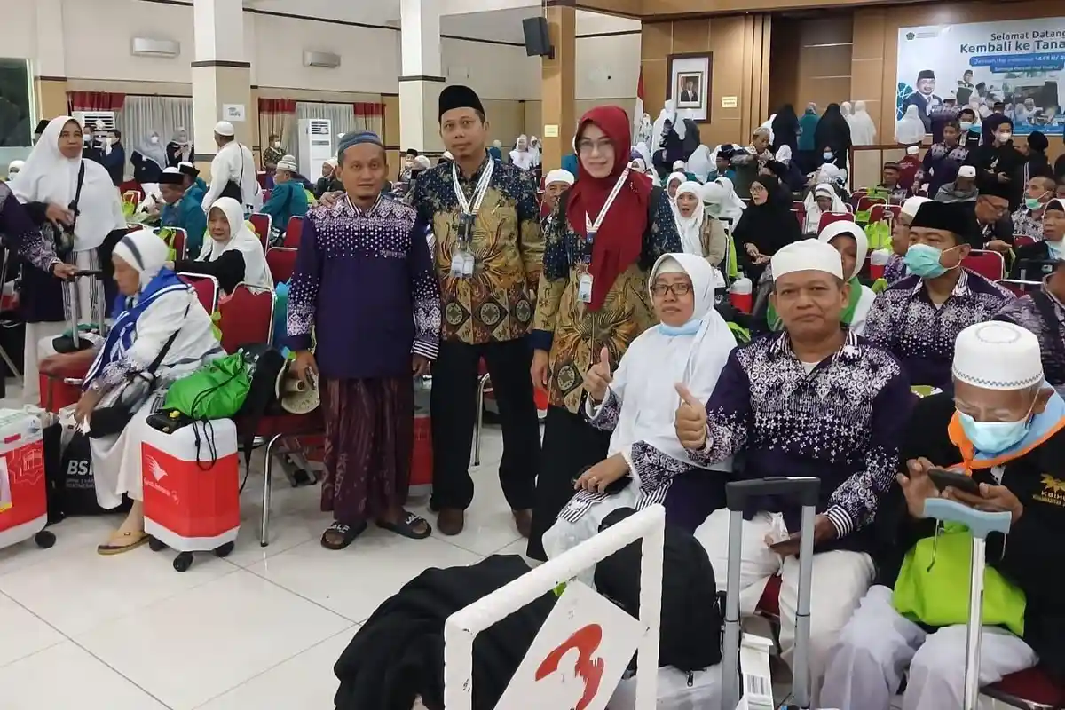 Jamaah Haji Kloter 72 Jepara Sudah Pulang, Satu Orang Terpaksa Ditinggal di Mekkah