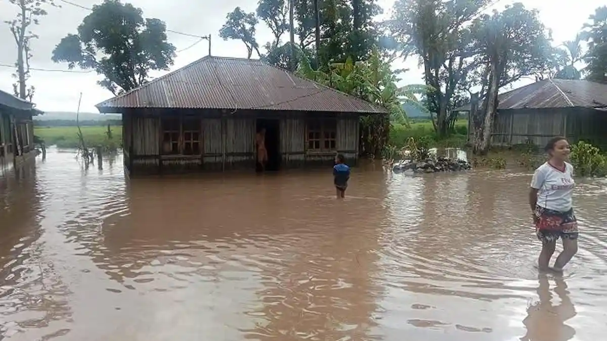 Banjir di Desa Oekopa, BPBD Sebut Berdasarkan Data Riil 90 Kepala Keluarga Terdampak
