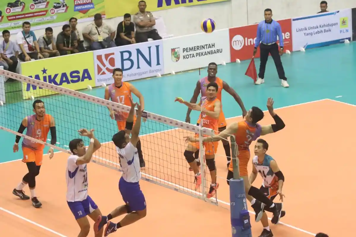 Hasil Proliga Putaran 2 Pekanbaru, Tim Putra Jakarta Pertamina Energi Tumbang untuk Pertama Kali