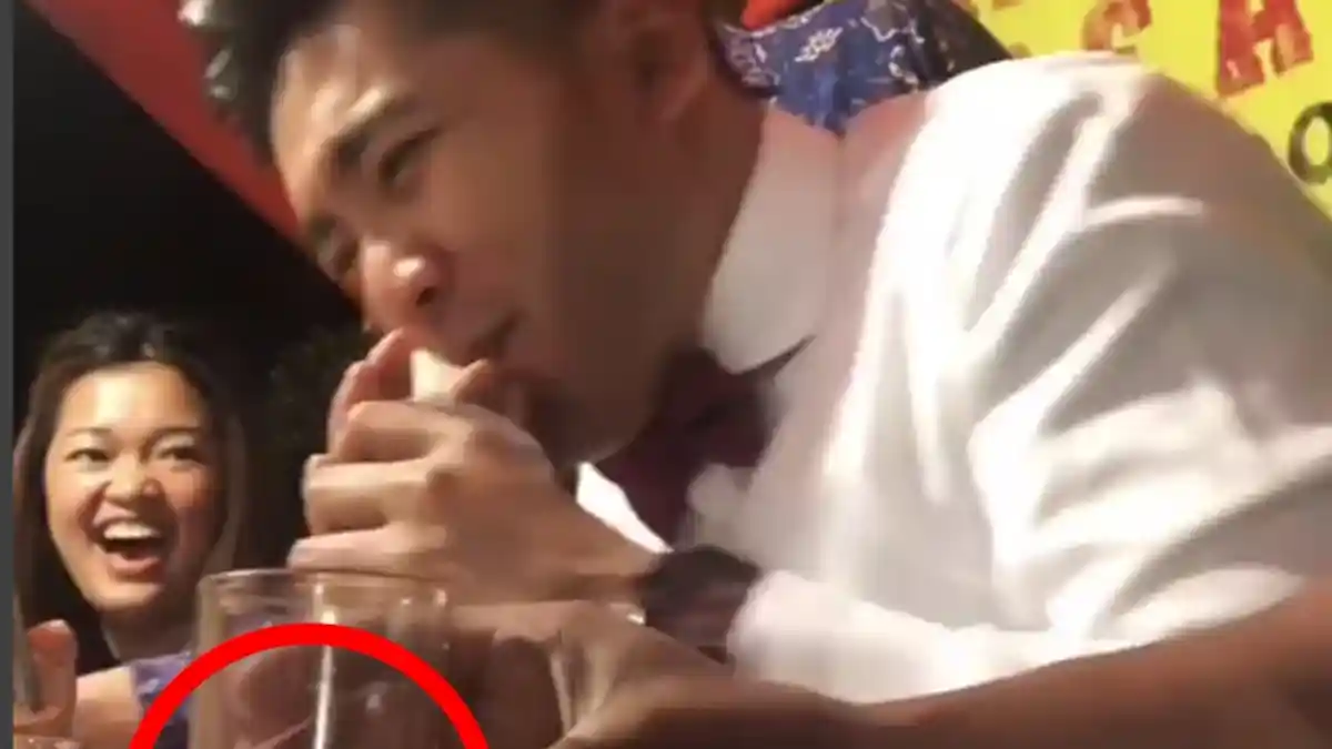 Nikmati Kuliner Ekstrem, Boy William Pamer Minum Darah Bareng Pacar, Videonya Bikin Jijik