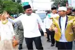 Hadirkan Ustadz Solmed, Ribuan Warga Ikuti Sholawat dan Tabligh Akbar HUT ke-20 OKU Selatan