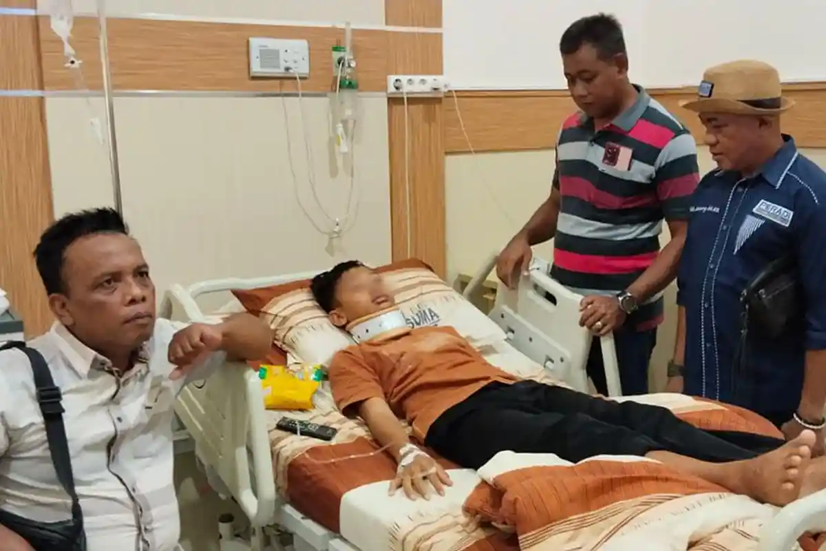 Kondisi Terkini Felix Korban Kebrutalan MK Ketua Geng Barisan Siswa Cilacap