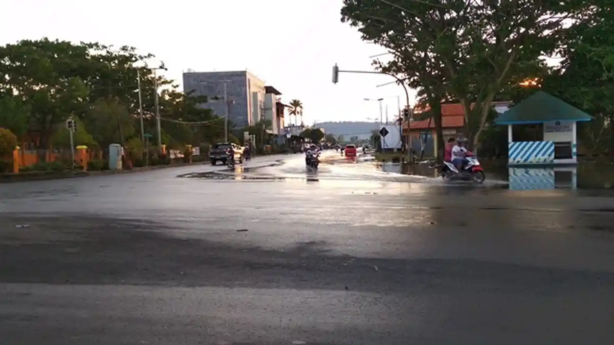 Petang Ini Banjir Mulai Surut, BPBD Bulungan Masih Waspada