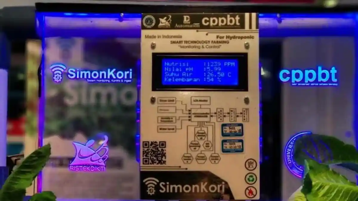 Kelola Kebun Hidroponik Secara Modern dengan SimonKori, Perangkat IoT yang Kaya Fitur