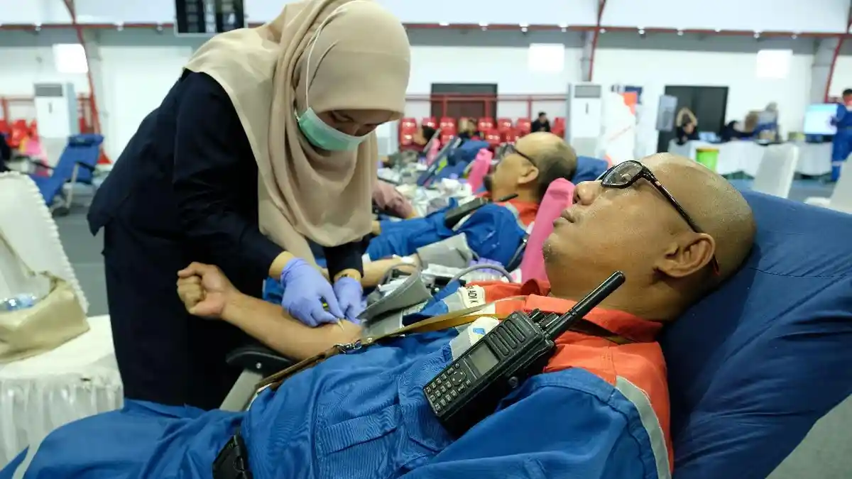 Kilang Pertamina Plaju Gelar Donor Darah, Wujud Solidaritas Pekerja