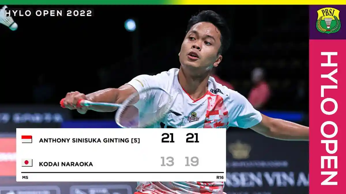 Hasil Hylo Open 2022, Jonatan Christie, Anthony Sinisuka Ginting, Gregoria Mariska Tunjung Menang