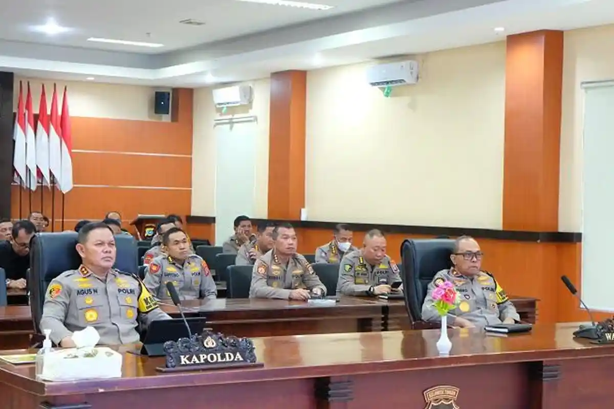 Rakernis Gabungan 5 Divisi Polri Dukung Stabilitas Keamanan dan Ketertiban Masyarakat