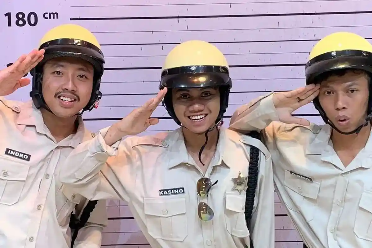 Kumpulan Fakta Soal Indro Semprot 3 Pemuda Tiru Gaya Warkop DKI, Tanggapan Ernest Hingga Warkopi